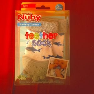 Nuby teething socks